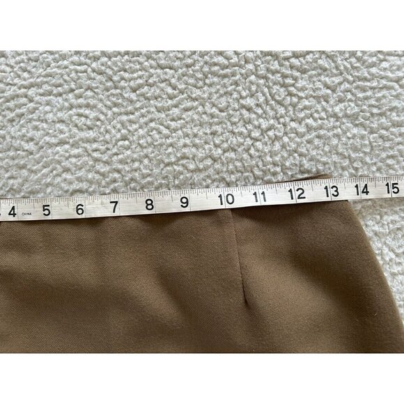 Vintage Karen Morgan Camel Pencil Skirt Size 6 - Picture 4 of 6